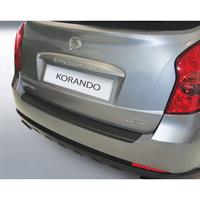 ABS Achterbumper beschermlijst SsangYong Korando 2011- Zwart