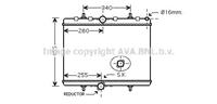 fiat Radiateur