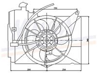 Toyota Koelventilator