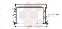 ford RADIATEUR BENZINE 1.4 CVH MT zonder AIRCO tot95