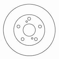 Bremsscheibe Vorderachse ABS 16942