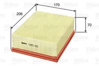 VALEO Luftfilter PEUGEOT,CITROËN 585011 ELP3815,1444J4,1444QF Motorluftfilter,Filter für Luft