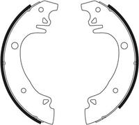 Bremsbackensatz Hinterachse ABS 8209