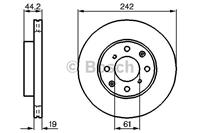 BOSCH Bremsscheiben 0 986 478 503 Scheibenbremsen,Bremsscheibe HONDA,CRX II ED, EE,CIVIC IV Hatchback EC, ED, EE,CIVIC IV Stufenheck ED,CRX I AF, AS