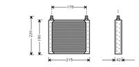 Oliekoeler Radiateur Renault