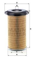 Luftfilter MANN-FILTER C 24 650/7