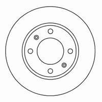 A.B.S. Bremsscheiben 16876 Scheibenbremsen,Bremsscheibe PEUGEOT,CITROËN,206 Schrägheck 2A/C,206 CC 2D,206 SW 2E/K,106 II 1