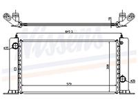 NISSENS Wasserkühler 61883A Kühler,Motorkühler FIAT,STILO 192,STILO Multi Wagon 192