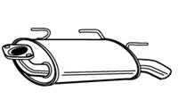 Endschalldämpfer Walker 22582