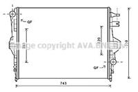 porsche Radiateur VNA2316