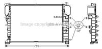mercedes-benz Radiateur MSA2459