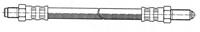 Bremsschlauch Vorderachse ABS SL 3314