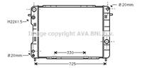 opel Radiateur OL2246