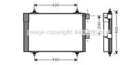 citroen Condensor, airconditioning