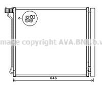 bmw Condensor, airconditioning