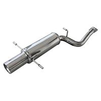 100% RVS Sportuitlaat Subaru Impreza 4WD 2.0 STi 2002- 102mm
