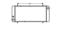 Radiateur Rover 216 1.6 Mt/at 85-89