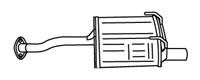 WALKER Endschalldämpfer 18756 ESD,Endtopf HONDA,CIVIC VI Hatchback EJ, EK,CIVIC VI Fastback MA, MB,CIVIC V Hatchback EG