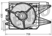 DENSO Lüfter DER09049 Elektrolüfter,Hochleistungslüfter ABARTH,500 / 595 312_