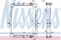 Radiateur NISSENS 61443A