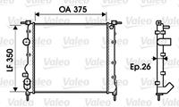 Radiator, motorkoeling Valeo 732338