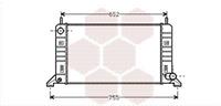 ford Radiateur 86+ 1400/1600 -auto A