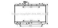 PRASCO Wasserkühler SZA2084 Kühler,Motorkühler FIAT,SUZUKI,SEDICI,SX4 EY, GY,SX4 Stufenheck GY