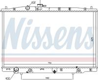 Kühler, Motorkühlung Nissens 681393