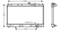 mitsubishi Radiateur Space Wagon2 20td Mt 94-