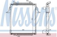 Kühler, Motorkühlung Nissens 63789A