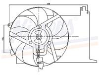 opel Koelventilator