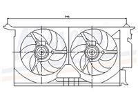 citroen Koelventilator 85074