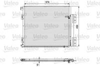 Kondensator, Klimaanlage Valeo 815060