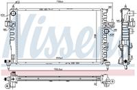 Kühler, Motorkühlung Nissens 630802
