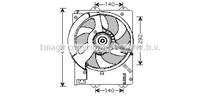 rover Koelventilatorwiel