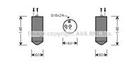 subaru Droger, airconditioning SUD090