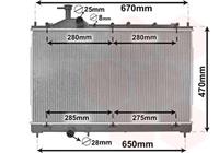 mitsubishi Radiateur