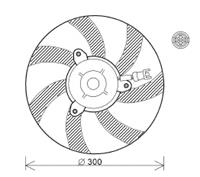 seat Koelventilator Rechts