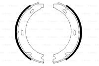BOSCH Handbremsbeläge 0 986 487 344 Handbremsbacken,Bremsbackensatz, Feststellbremse MERCEDES-BENZ,E-CLASS Kombi S210,SL R129,S-CLASS W220