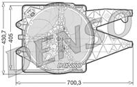 DENSO Lüfter DER01020 Elektrolüfter,Hochleistungslüfter ALFA ROMEO,MITO 955