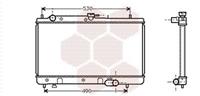 mazda RADIATEUR BENZINE 5-deurs -AUTO zonder AIRCO