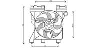 vanwezel Lüfter, Motorkühlung Van Wezel 0956746