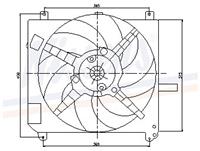 fiat Koelventilator