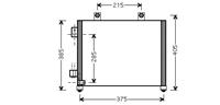 opel Airco Condensor