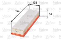 Valeo Luftfilter 585311  PEUGEOT,CITROËN,206 Schrägheck 2A/C,307 3A/C,206 SW 2E/K,206+ T3E,307 Break 3E,206 Stufenheck,C4 I LC_,C4 Coupe LA_