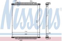 Radiateur NISSENS 672570