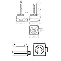 PHILIPS Glühlampe, Fernscheinwerfer 85415WHV2S1  VW,AUDI,SKODA,TOURAN 1T1, 1T2,GOLF VI 5K1,PASSAT Variant 3C5,GOLF PLUS 5M1, 521,PASSAT 3C2,TIGUAN 5N_
