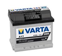 Starterbatterie Varta Schwarz Dynamische 12V 41AH L1B A17 / 360A