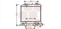 mazda RADIATEUR DEMIO 15i AT +zonder AIRCO 99-