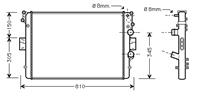 iveco RADIATEUR IV DAILY4 28TD MT zonder AIRCO 99-